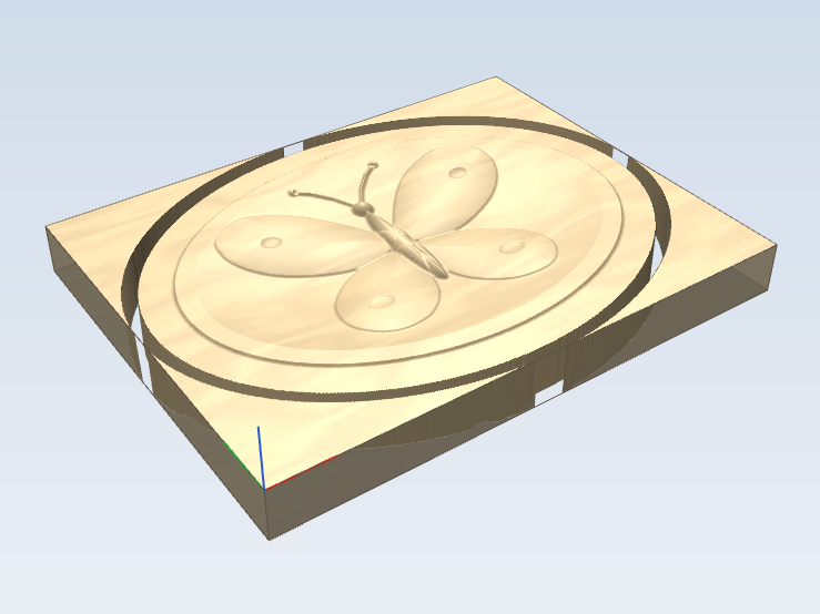 Butterfly dish