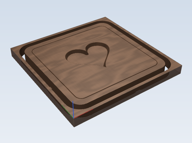 Inlay box lid